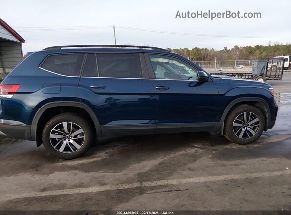 1V2LP2CA3NC552802 2022 VOLKSWAGEN ATLAS Синий Вид задней части салона