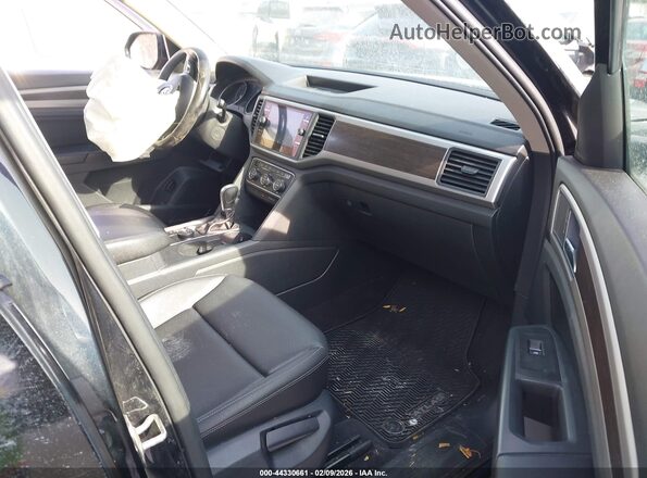 1V2LR2CA0JC502444 2018 VOLKSWAGEN ATLAS Black Սալոնի դիմացի տեսք