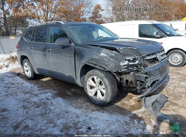 1V2LR2CA0JC502444 2018 VOLKSWAGEN ATLAS Black Առջևի աջ