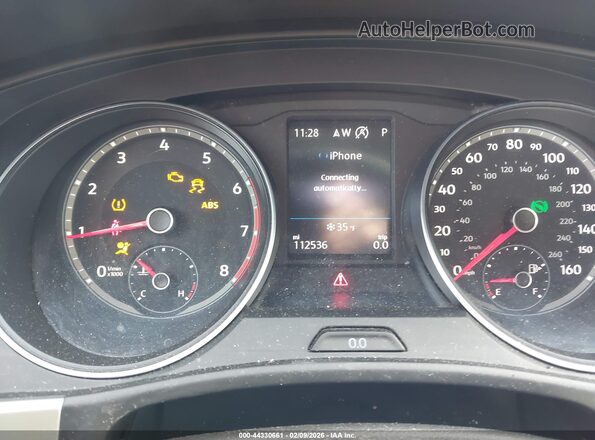 1V2LR2CA0JC502444 2018 VOLKSWAGEN ATLAS Black Հետևի նստատեղերի տեսք