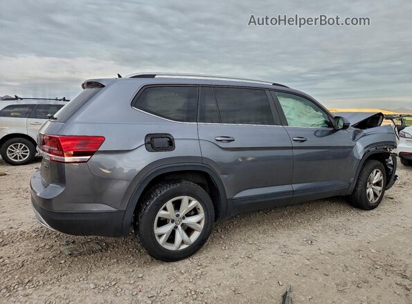 1V2LR2CA3JC549533 2018 VOLKSWAGEN ATLAS Серый Задняя правая четверть