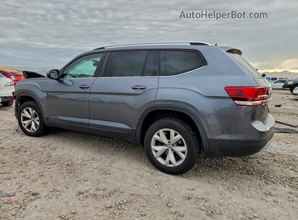 1V2LR2CA3JC549533 2018 VOLKSWAGEN ATLAS Серый Задняя левая четверть