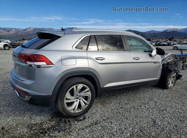 1V2ME2CA0LC227421 2020 VOLKSWAGEN ATLAS Серебряный Задняя правая четверть