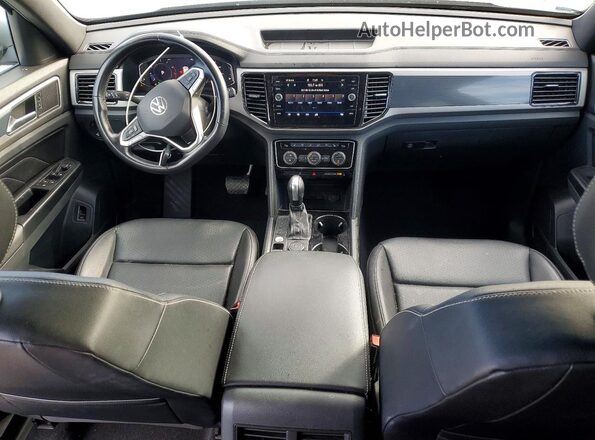 1V2ME2CA0LC227421 2020 VOLKSWAGEN ATLAS Серебряный Вид панели приборов