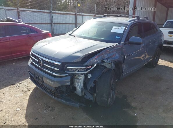 1V2ME2CA0MC212323 2021 VOLKSWAGEN ATLAS Серый Передняя левая четверть