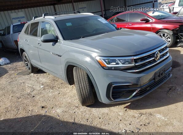 1V2ME2CA0MC212323 2021 VOLKSWAGEN ATLAS Серый Передняя правая четверть