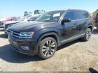 2019 Volkswagen Atlas 3.6l V6 Sel Premium Черный vin: 1V2NR2CA7KC603314