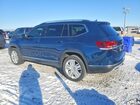 2018 Volkswagen Atlas Синий vin: 1V2NR2CA9JC514018