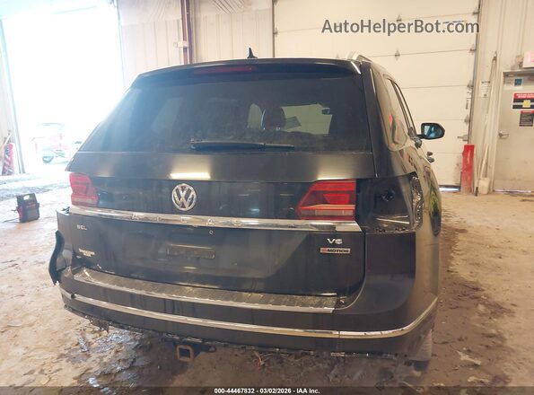 1V2RR2CA9JC580070 2018 VOLKSWAGEN ATLAS Черный Вид спереди