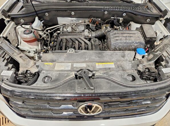 1V2SE2CA6PC203038 2023 VOLKSWAGEN ATLAS Белый Вид подкапотного пространства
