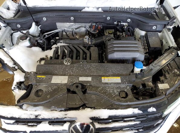 1V2SE2CA6PC206229 2023 VOLKSWAGEN ATLAS White Engine compartment view