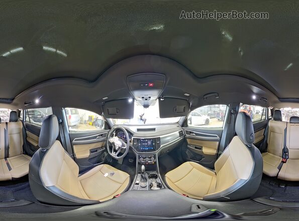 1V2SE2CA6PC206229 2023 VOLKSWAGEN ATLAS White 360 interior view