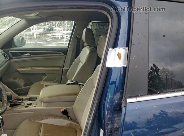1V2UR2CA3KC512424 2019 VOLKSWAGEN ATLAS Синий Вид наклейки с VIN-кодом
