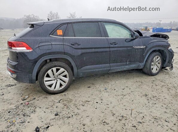 1V2WC2CA8MC222709 2021 VOLKSWAGEN ATLAS Черный Задняя правая четверть
