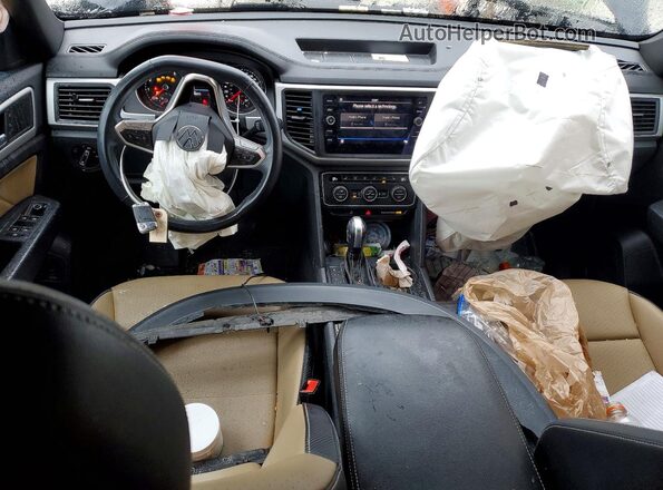 1V2WC2CA8MC222709 2021 VOLKSWAGEN ATLAS Черный Вид панели приборов