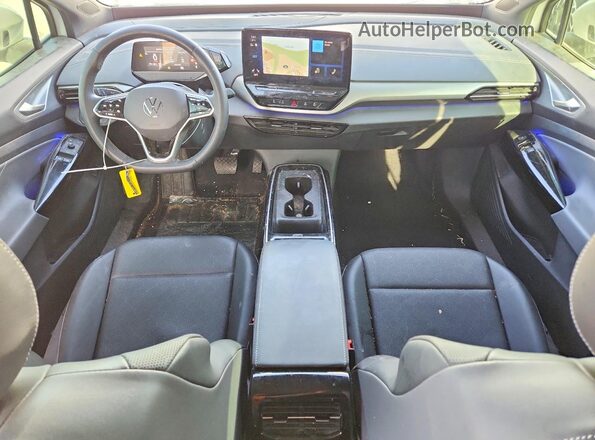 1V2WNPE83PC028854 2023 VOLKSWAGEN ID.4 White Вид панелі приладів