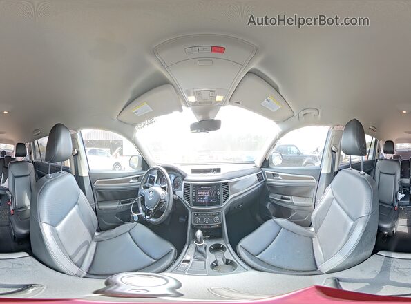 1V2WP2CA2KC609662 2019 VOLKSWAGEN ATLAS Угольный Панорамный вид салона 360°