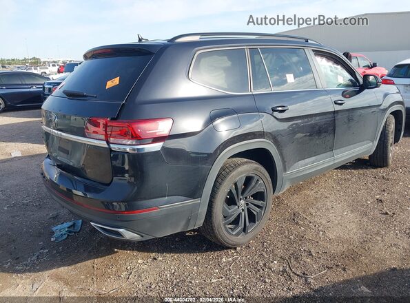 1V2WR2CA0NC527976 2022 VOLKSWAGEN ATLAS Черный Задняя правая четверть