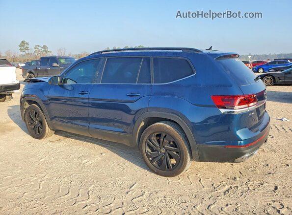 1V2WR2CA5PC522128 2023 VOLKSWAGEN ATLAS Blue Rear left