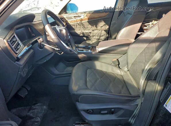 1V2WR2CA7SC566866 2025 VOLKSWAGEN ATLAS Black Вид салону спереду