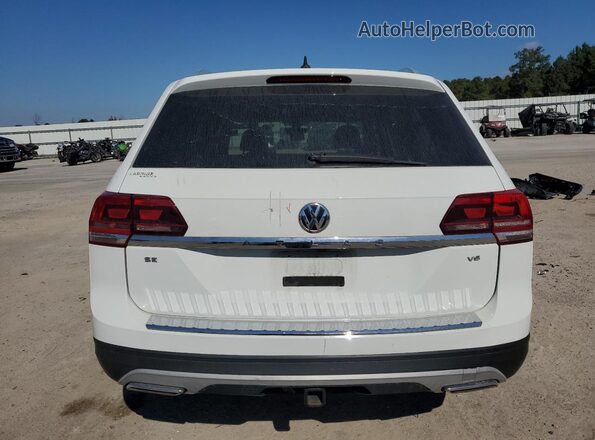 1V2WR2CAXKC618183 2019 VOLKSWAGEN ATLAS Белый Вид сзади