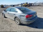 2016 Volkswagen Passat 1.8t S Серый vin: 1VWAT7A30GC020767