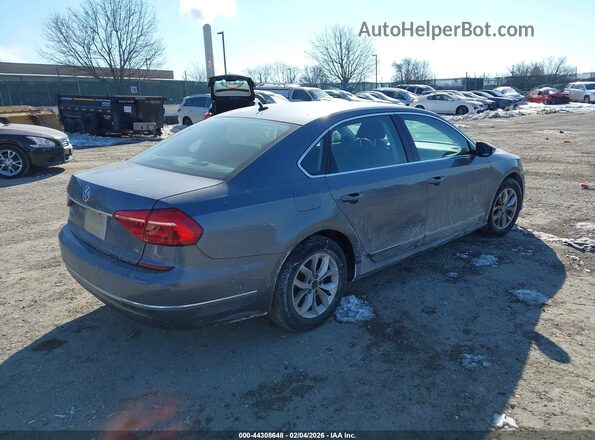 1VWAT7A30GC020767 2016 VOLKSWAGEN PASSAT Серый Задняя правая четверть