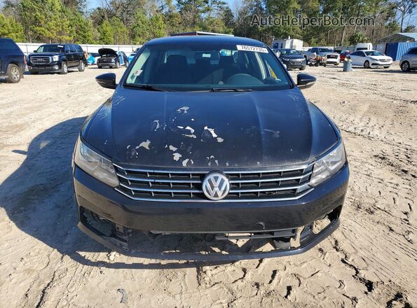 1VWAT7A30HC006918 2017 VOLKSWAGEN PASSAT Black Widok z przodu