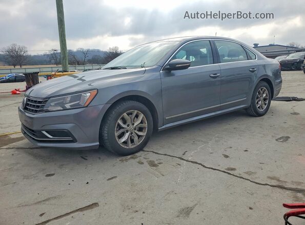 1VWAT7A33HC076090 2017 VOLKSWAGEN PASSAT Серый Передняя левая четверть