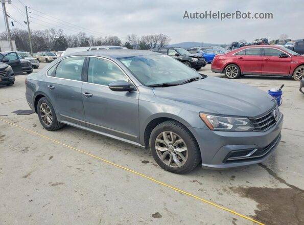 1VWAT7A33HC076090 2017 VOLKSWAGEN PASSAT Серый Передняя правая четверть
