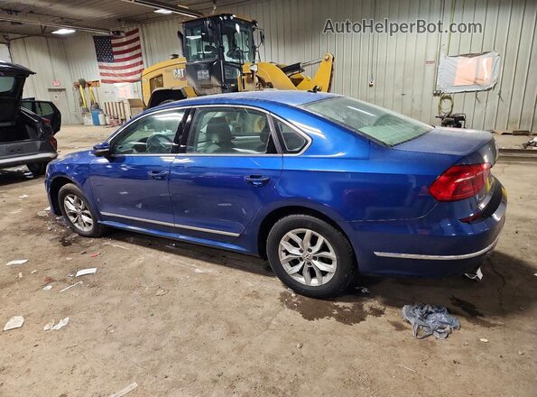 1VWAT7A36GC004895 2016 VOLKSWAGEN PASSAT Синий Задняя левая четверть