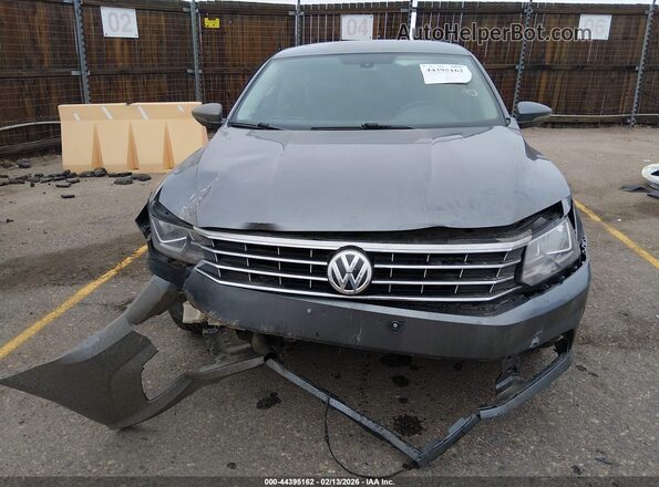 1VWAT7A38HC053307 2017 VOLKSWAGEN PASSAT Серый Вид задней части салона