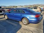 2016 Volkswagen Passat S Синий vin: 1VWAT7A39GC039642