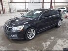 2017 Volkswagen Passat 1.8t Sel Premium Черный vin: 1VWCT7A37HC067756