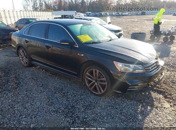 1VWDT7A33HC066060 2017 VOLKSWAGEN PASSAT Black Przód prawy
