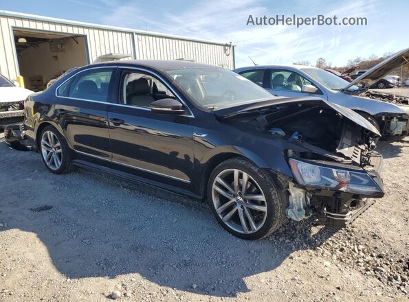 1VWDT7A34HC061384 2017 VOLKSWAGEN PASSAT Черный Передняя правая четверть