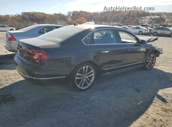 1VWDT7A34HC061384 2017 VOLKSWAGEN PASSAT Черный Задняя правая четверть