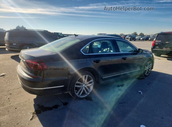 1VWDT7A36HC072046 2017 VOLKSWAGEN PASSAT Черный Задняя правая четверть