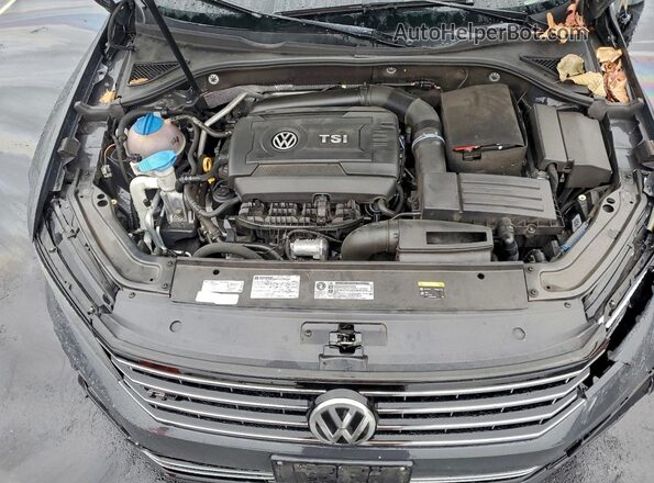 1VWDT7A37HC059239 2017 VOLKSWAGEN PASSAT Gray Widok wnętrza z tyłu