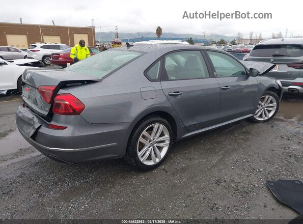 1VWLA7A36KC009599 2019 VOLKSWAGEN PASSAT Серый Задняя правая четверть