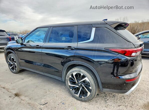 JA4J4VA84RZ053619 2024 MITSUBISHI OUTLANDER Черный Задняя правая четверть