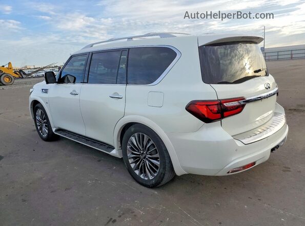 JN8AZ2NF6K9686244 2019 INFINITI QX80 Белый Задняя правая четверть