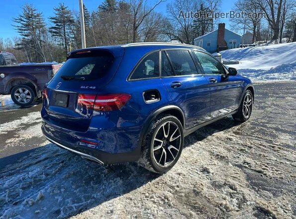 WDC0G6EB2JV025490 2018 MERCEDES-BENZ GLC-CLASS Blue წინა მარჯვენა