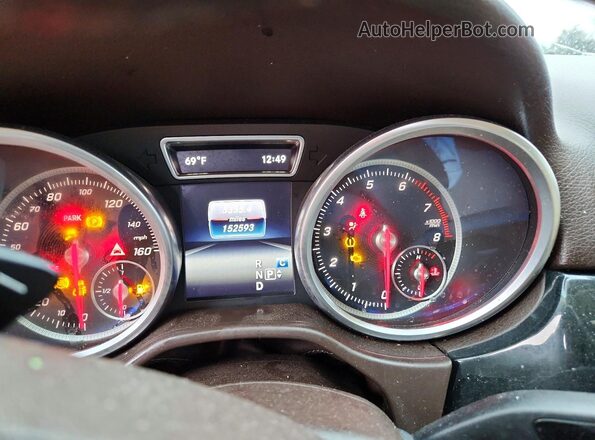 4JGDA5JB5HA831202 2017 MERCEDES-BENZ GLE Белый Вид задних сидений