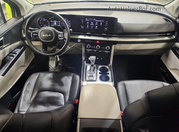 KNDNB4H37N6169779 2022 KIA CARNIVAL Серебряный Вид щитка приборов
