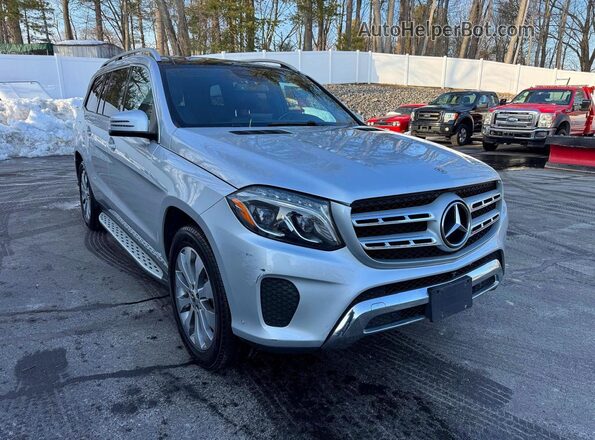 4JGDF6EEXJB178409 2018 MERCEDES-BENZ GLS Серебряный Вид спереди