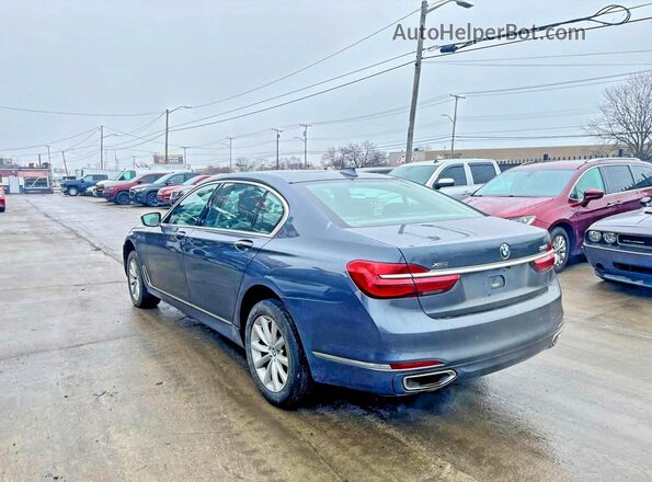 WBA7E4C54JGV23896 2018 BMW OTHER Синий Передняя правая четверть