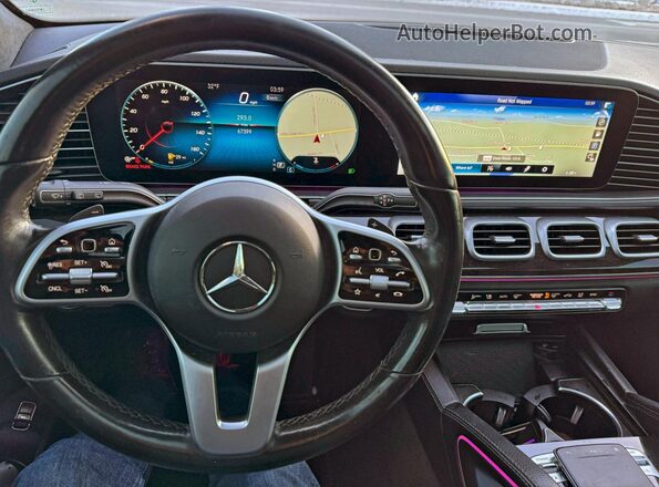 4JGFB4KB0LA182884 2020 MERCEDES-BENZ GLE-CLASS Золотой Вид панели приборов