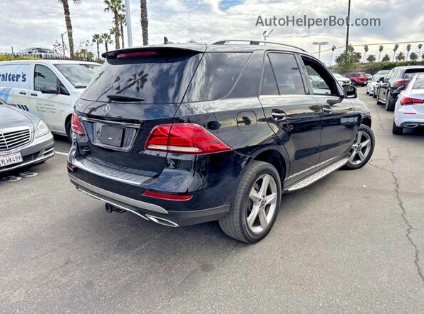4JGDA5JBXJB028725 2018 MERCEDES-BENZ GLE Black Widok z przodu