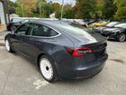 2018 Tesla Model 3 Серый vin: 5YJ3E1EB1JF119421